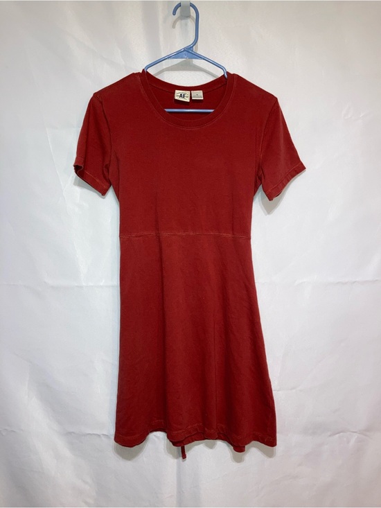 American Eagle Outfitters Dresses & Skirts - American Eagle Outfitters Red Short-Sleeve Mini Jersey Knit Dress